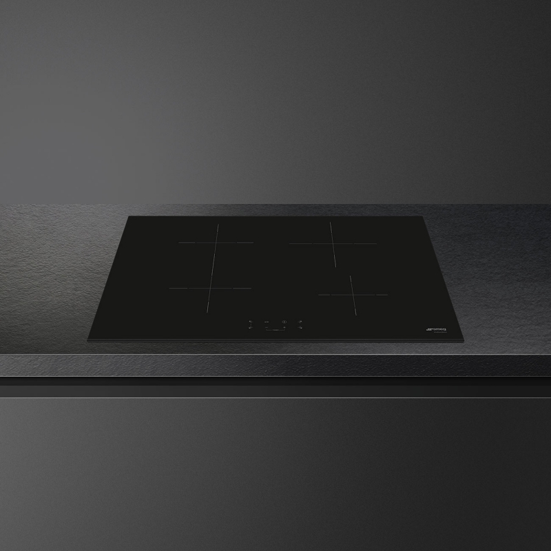 Smeg Universal SI1B2742D hob Black Built-in 75 cm Zone induction hob 4 zone(s)