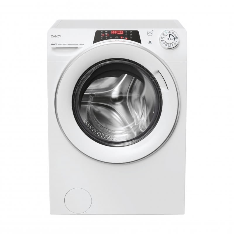 Candy RapidÓ ROW51066DWMST-S washer dryer Freestanding Front-load White D