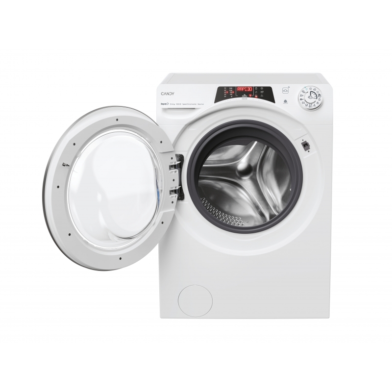 Candy RapidÓ ROW51066DWMST-S washer dryer Freestanding Front-load White D