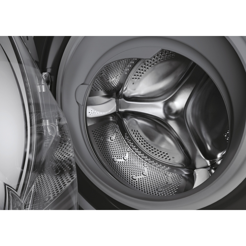 Candy Ultra Hygiene HES12104TWMBB6-S lavadora Carga frontal 10 kg 1200 RPM Negro