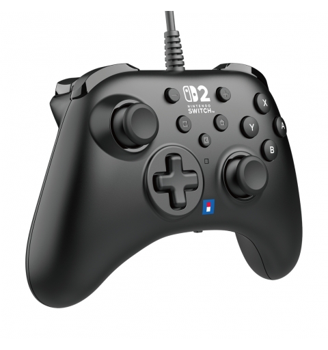 Hori Manette filaire HORIPAD Turbo (Noir) pour Nintendo Switch 2
