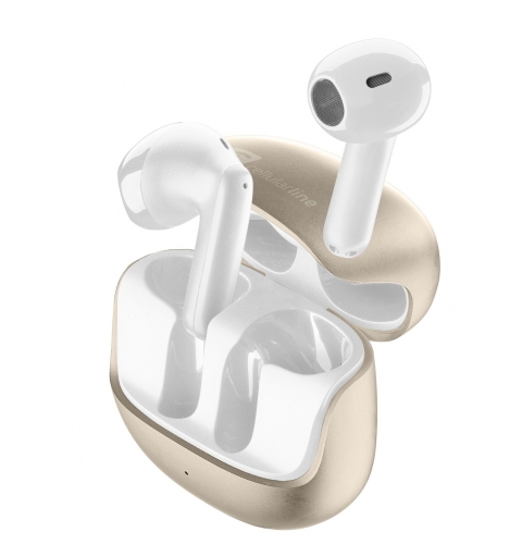 Cellularline Call Purely Auricolari Bluetooth con custodia di ricarica e funzione ENC
