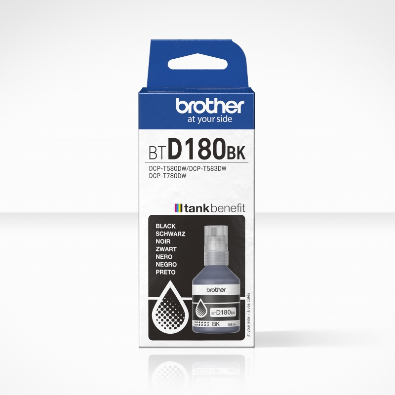 Brother BTD180BK Black Genuine Ink Bottle