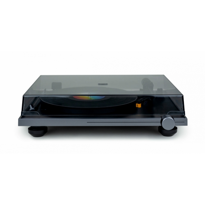 Thomson TT700 Tocadiscos de tracción por correa Negro, Transparente Automático