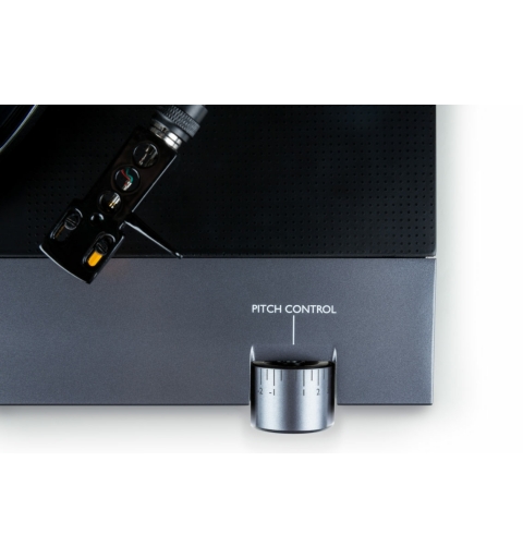 Thomson TT700 Giradischi con trasmissione a cinghia Nero, Trasparente Automatico