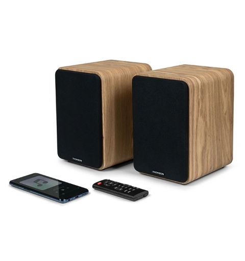 Thomson WS602DUO haut-parleur 1-voie Bois Avec fil 30 W