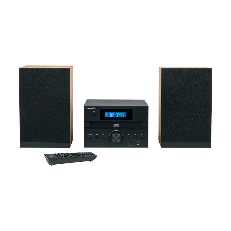 Thomson MIC122BT Microsistema audio per la casa 10 W Nero, Argento