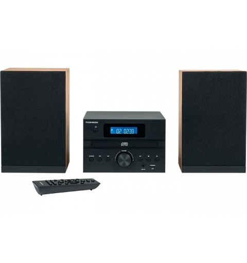Thomson MIC122BT Microsistema audio per la casa 10 W Nero, Argento