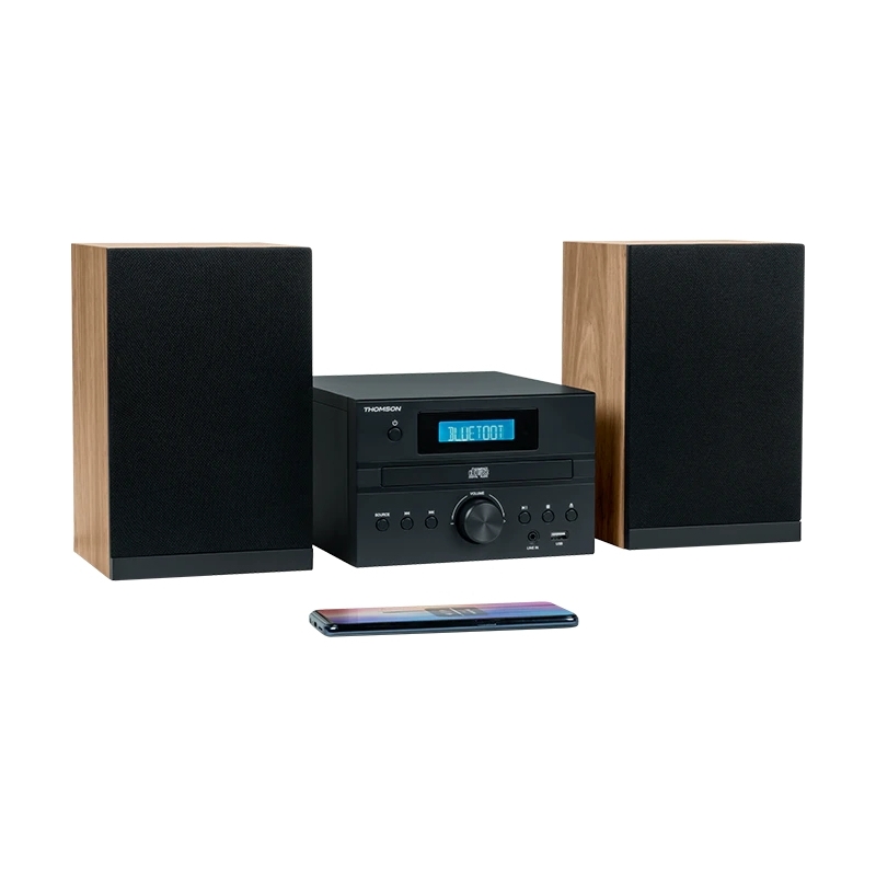 Thomson MIC122BT Microsistema audio per la casa 10 W Nero, Argento