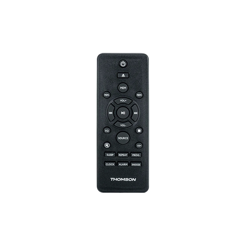 Thomson MIC122BT Microcadena de música para uso doméstico 10 W Negro, Plata