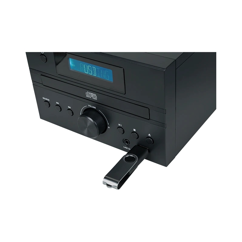 Thomson MIC122BT Microsistema audio per la casa 10 W Nero, Argento