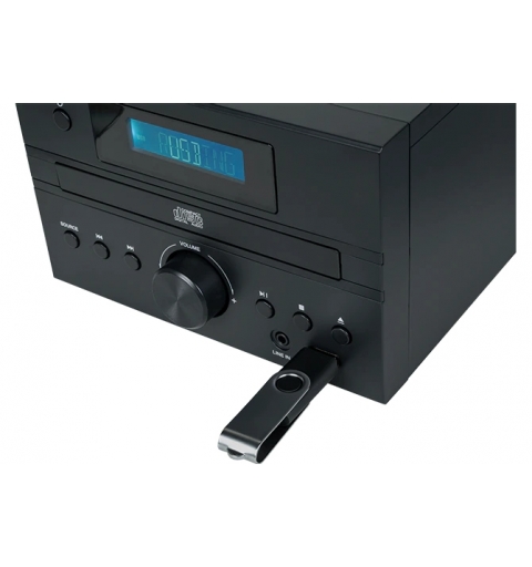 Thomson MIC122BT Microsistema audio per la casa 10 W Nero, Argento
