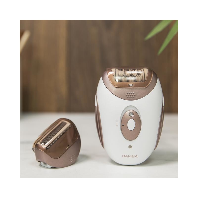 Cecotec 04334 epilatore 18 pinzette Bronzo, Bianco