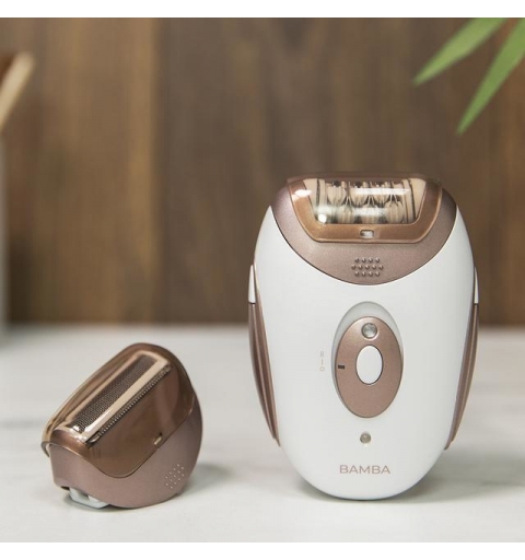 Cecotec 04334 Epilierer 18 Pinzette Bronze, Weiß