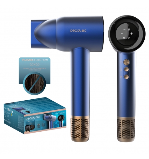 Cecotec IoniCare RockStar Nano IonTech Blue sèche-cheveux 1600 W Bleu