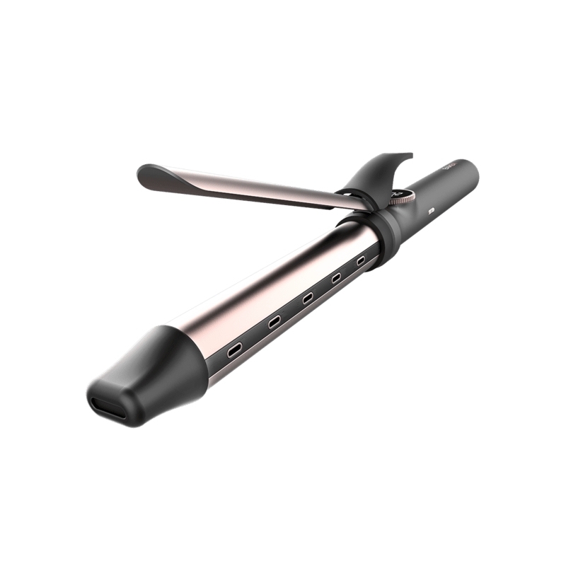 Cecotec Bamba SurfCare Epic Curly Sphere Lockenstab Warm Schwarz, Bronze 1,8 m
