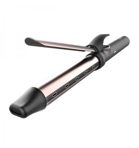 Cecotec Bamba SurfCare Epic Curly Sphere Lockenstab Warm Schwarz, Bronze 1,8 m