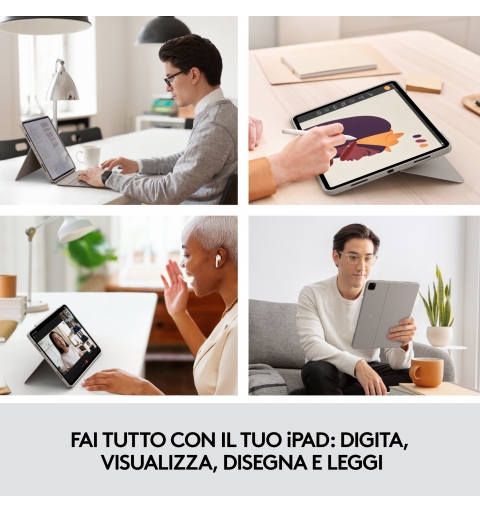 Logitech 920-010220 teclado para móvil Italiano Smart Connector Arena