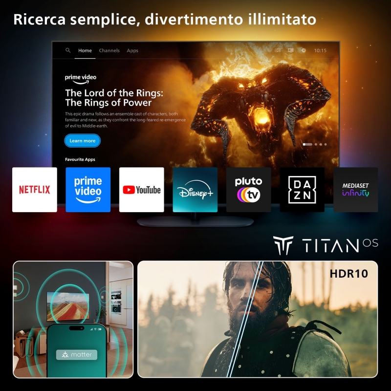Philips 32PHS6000 12 TV 81.3 cm (32") HD Smart TV Wi-Fi Black