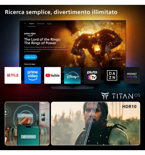 Philips 32PHS6000 12 Fernseher 81,3 cm (32") HD Smart-TV WLAN Schwarz