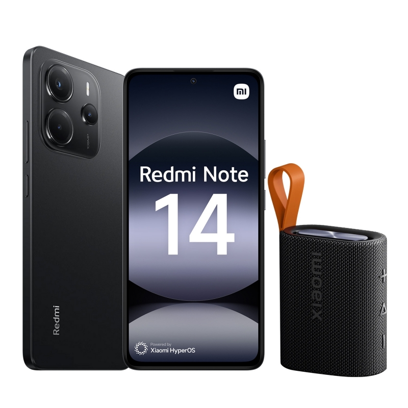 Xiaomi Redmi Note 14 16.9 cm (6.67") Hybrid Dual SIM 4G USB Type-C 8 GB 256 GB 5500 mAh Black