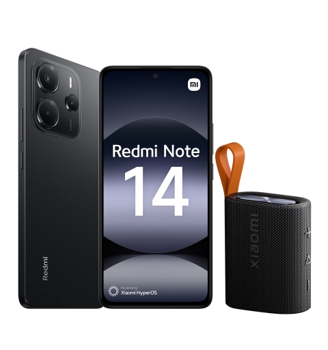 Xiaomi Redmi Note 14 16.9 cm (6.67") Hybrid Dual SIM 4G USB Type-C 8 GB 256 GB 5500 mAh Black