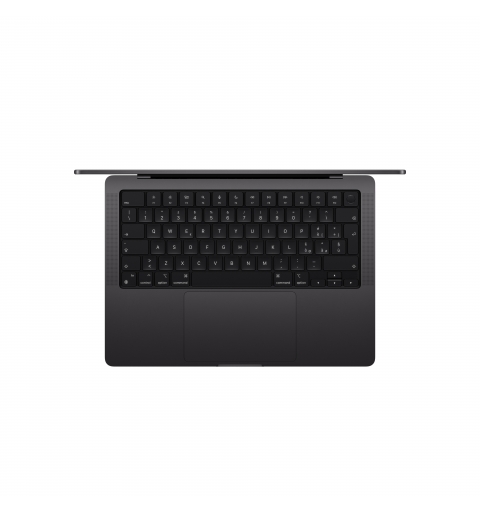 Apple MacBook Pro Apple M M4 Max Laptop 36,1 cm (14.2") 36 GB 1 TB SSD Wi-Fi 6E (802.11ax) macOS Sequoia Schwarz