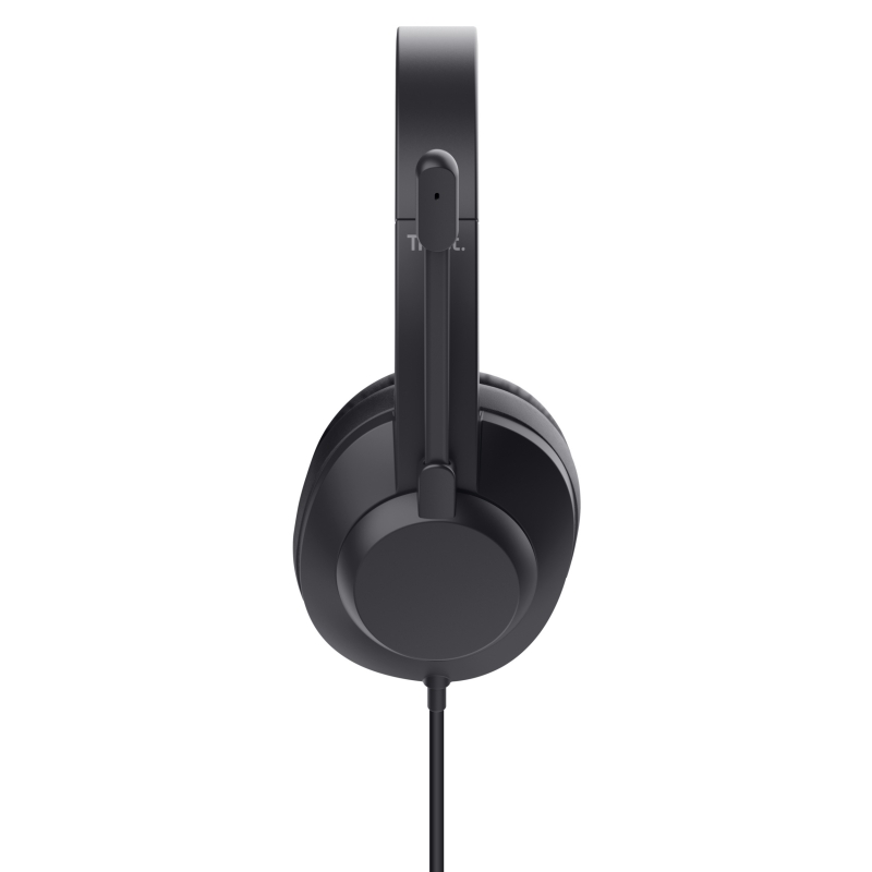 Trust Ayda Max USB Headset Wired Head-band Office Call center USB Type-C USB Type-A Black