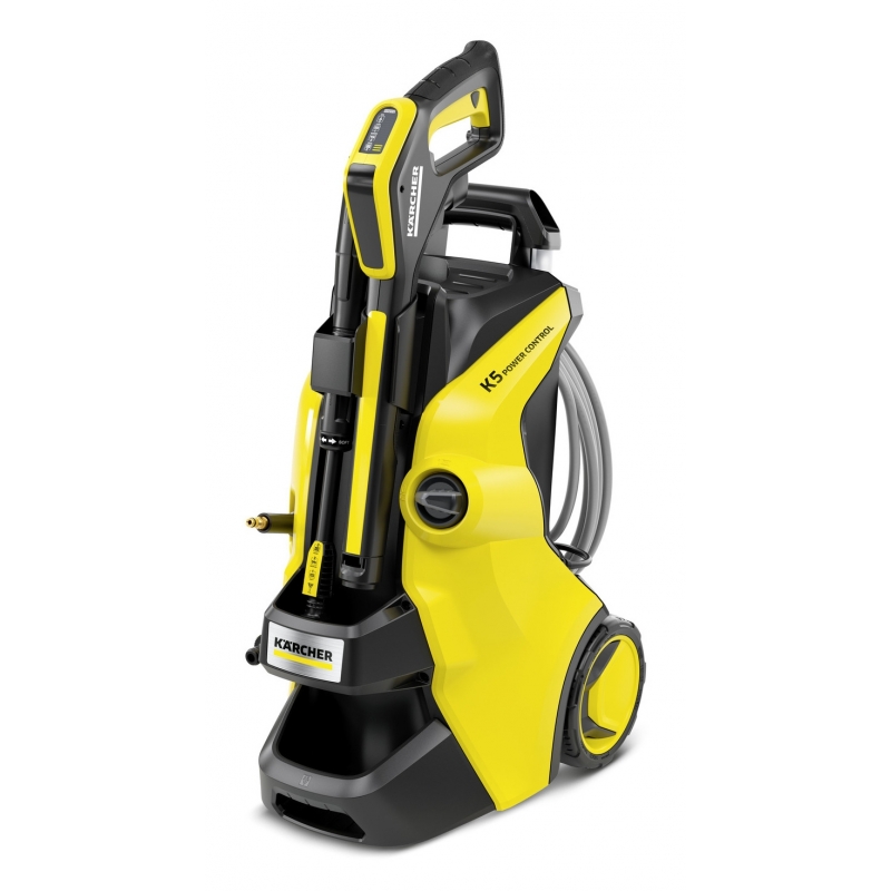 Kärcher K 5 Power Control Flex idropulitrice Verticale Elettrico 500 l h Nero, Giallo