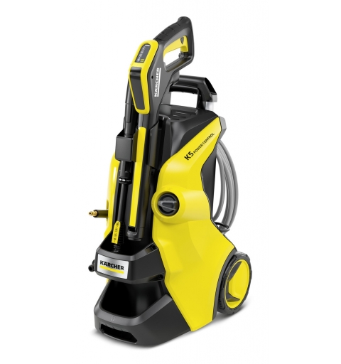 Kärcher K 5 Power Control Flex idropulitrice Verticale Elettrico 500 l h Nero, Giallo