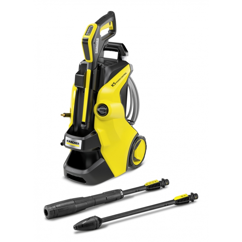 Kärcher K 5 Power Control Flex Nettoyeur haute pression Droit Electrique 500 l h Noir, Jaune