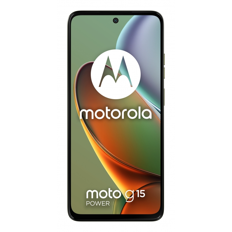 Motorola moto g15 power 17,1 cm (6.72") Double SIM Android 15 4G USB Type-C 8 Go 512 Go 6000 mAh Vert