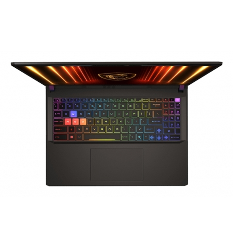 MSI Vector A2XWIG-040IT Intel Core Ultra 9 275HX Ordinateur portable 40,6 cm (16") Quad HD+ 16 Go DDR5-SDRAM 1 To SSD NVIDIA