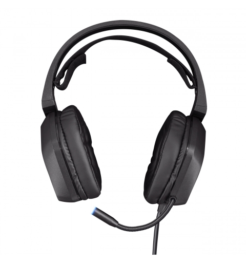 Trust GXT 450 Blizz RGB 7.1 Surround Auriculares Alámbrico Diadema Juego USB tipo A Negro