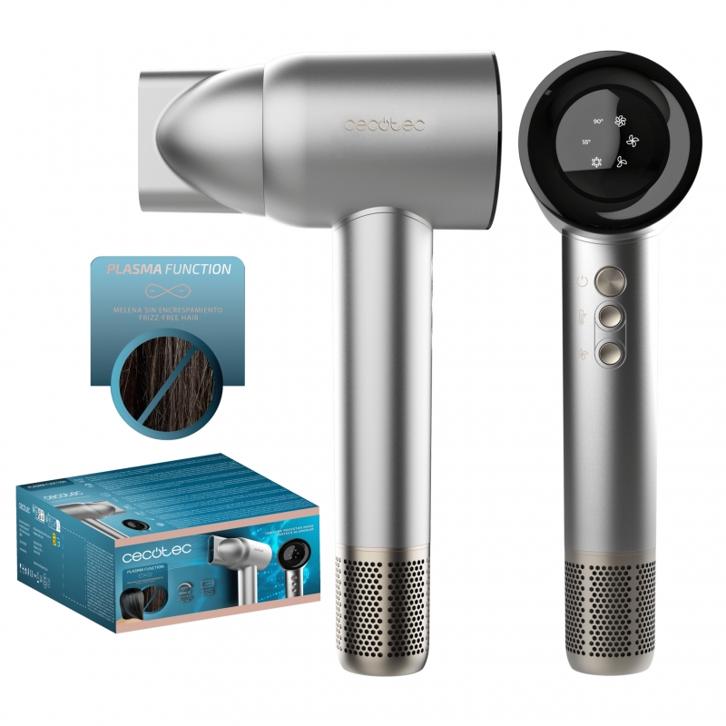 Cecotec IoniCare RockStar Nano IonTech Aluminum hair dryer 1600 W Aluminium