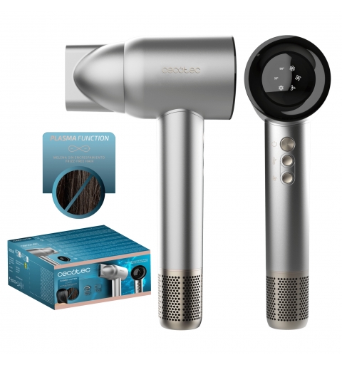 Cecotec IoniCare RockStar Nano IonTech Aluminum Haartrockner 1600 W Aluminium