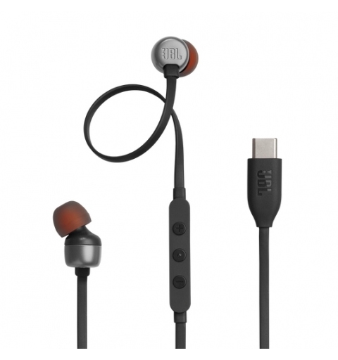 JBL Tune 310C Headset Wired In-ear Calls Music USB Type-C Black