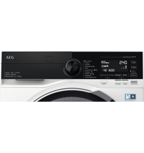 AEG LWR9C166BB lavadora-secadora Independiente Carga frontal Blanco C