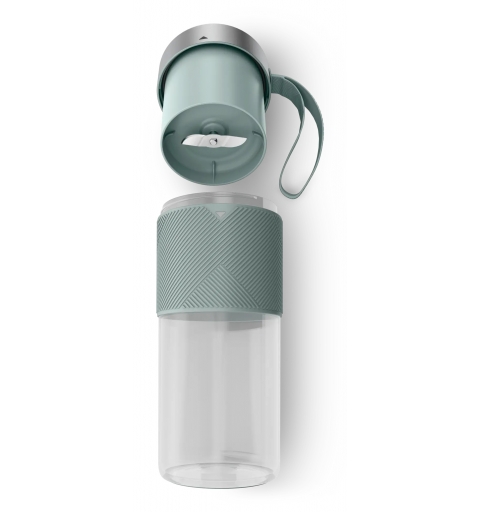 Moulinex Lightmix LM1C0410 blender 0.3 L Portable blender Grey, Stainless steel, Transparent