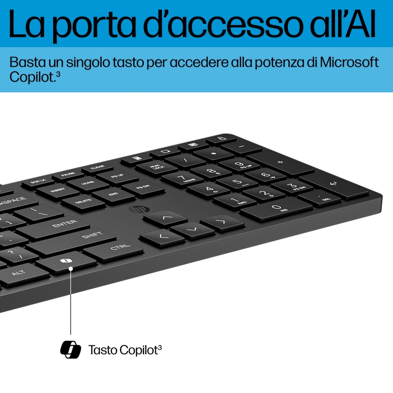 HP Teclado y ratón con cables Desktop 320MK