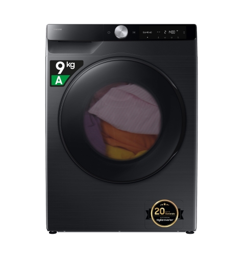Samsung WD90DG6G94BB U3 lavadora-secadora Independiente Carga frontal Negro E