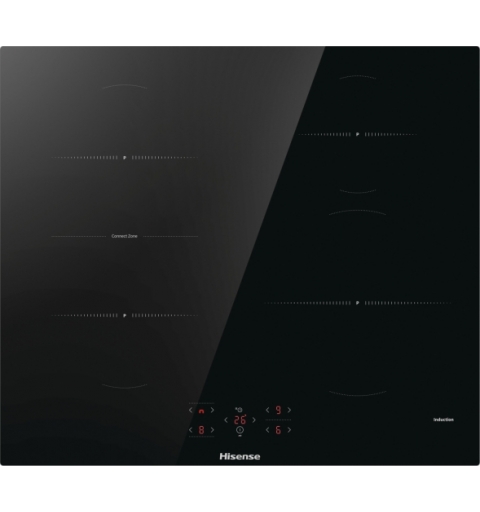 Hisense HI621FM Kochfeld Schwarz Integriert 59.5 cm Zonen-Induktionskochfeld 4 Zone(n)