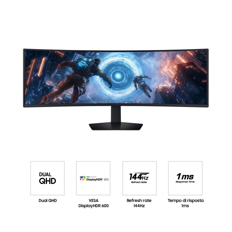 Samsung Monitor Gaming Odyssey G9 - G91F da 49'' DQHD