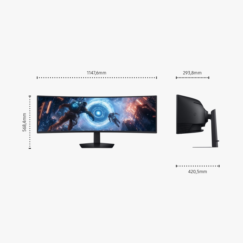 Samsung Monitor Gaming Odyssey G9 - G91F da 49'' DQHD