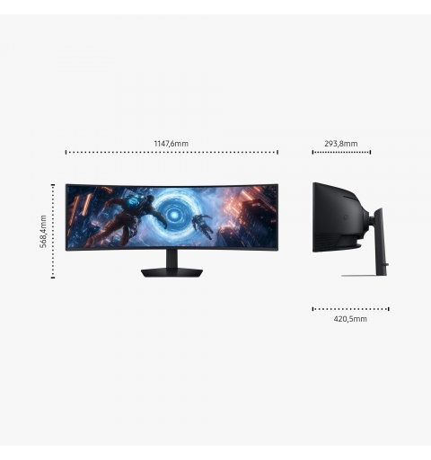 Samsung Monitor Gaming Odyssey G9 - G91F da 49'' DQHD