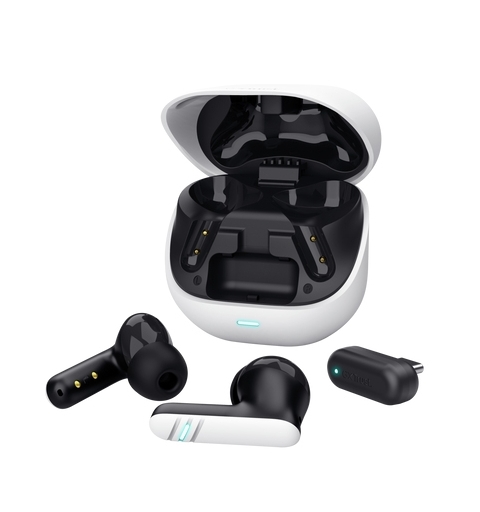 Trust GXT 409 Oxxie Auricolare True Wireless Stereo (TWS) In-ear Gaming Bluetooth Bianco