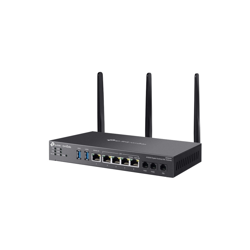 TP-Link Omada AX3000 WLAN-Router Gigabit Ethernet Dual-Band (2,4 GHz 5 GHz) Schwarz