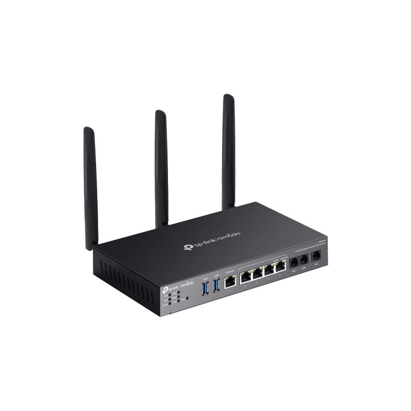 TP-Link Omada AX3000 WLAN-Router Gigabit Ethernet Dual-Band (2,4 GHz 5 GHz) Schwarz