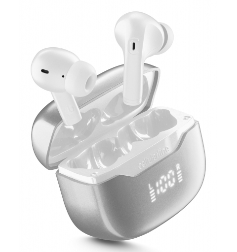 Cellularline 8018080491870 Headset Wireless In-ear Calls Music Bluetooth White