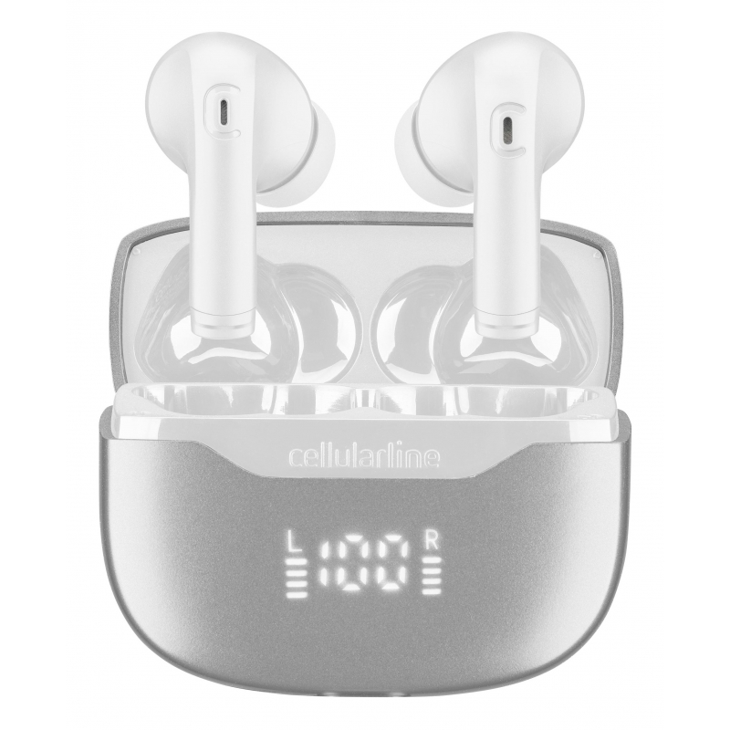 Cellularline 8018080491870 Headset Wireless In-ear Calls Music Bluetooth White